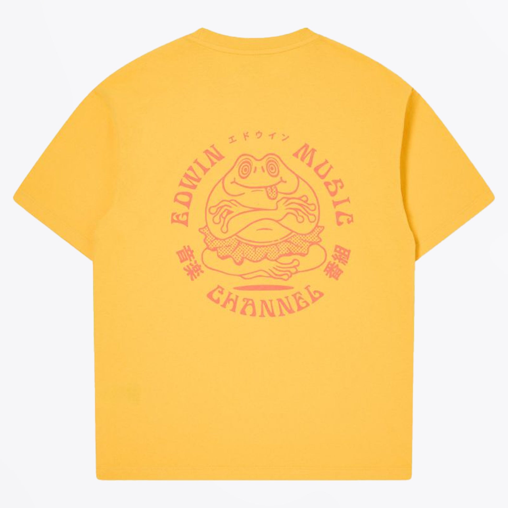 Edwin Music Channel T-Shirt - Lemon Chrome