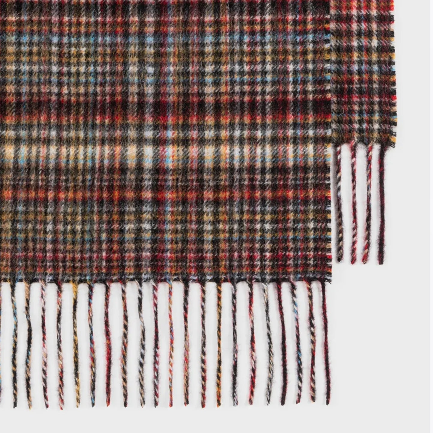 - Signature Check Scarf - Multi