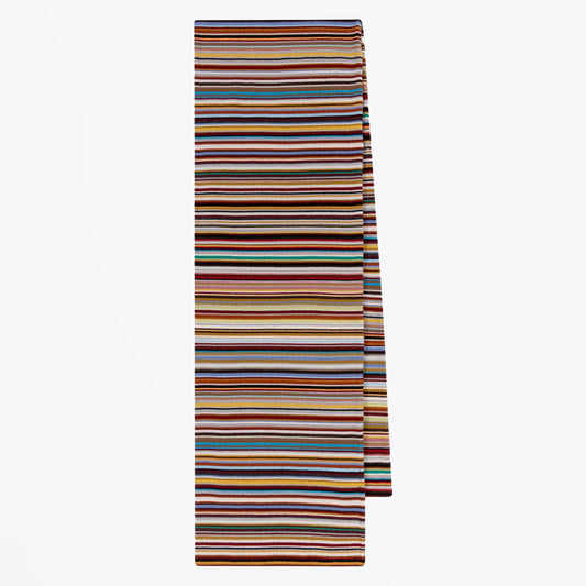 - Merino Scarf - Signature Stripe