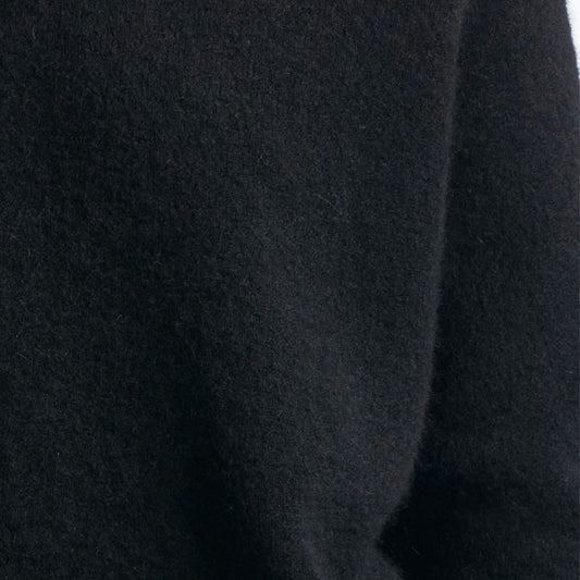 - Wind Up Knitted Sweater - Black