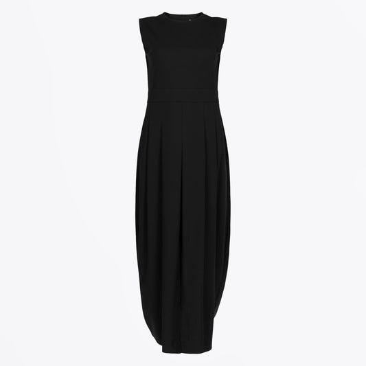 Jackie Dress Tech Jersey - Black