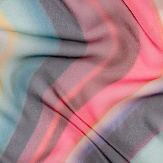 - Spray Swirl Scarf - Multi