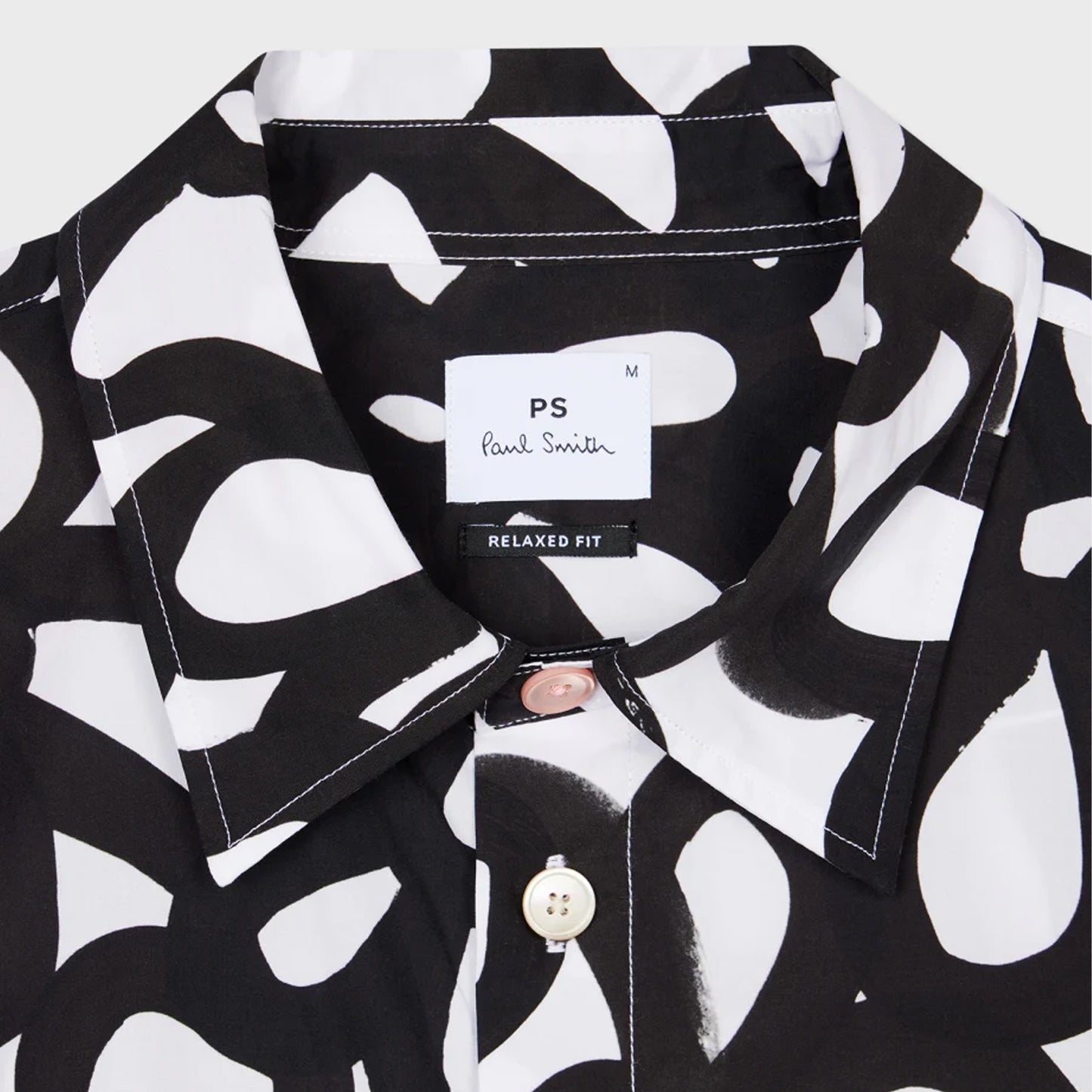 Happy Floral Shirt - Monochrome