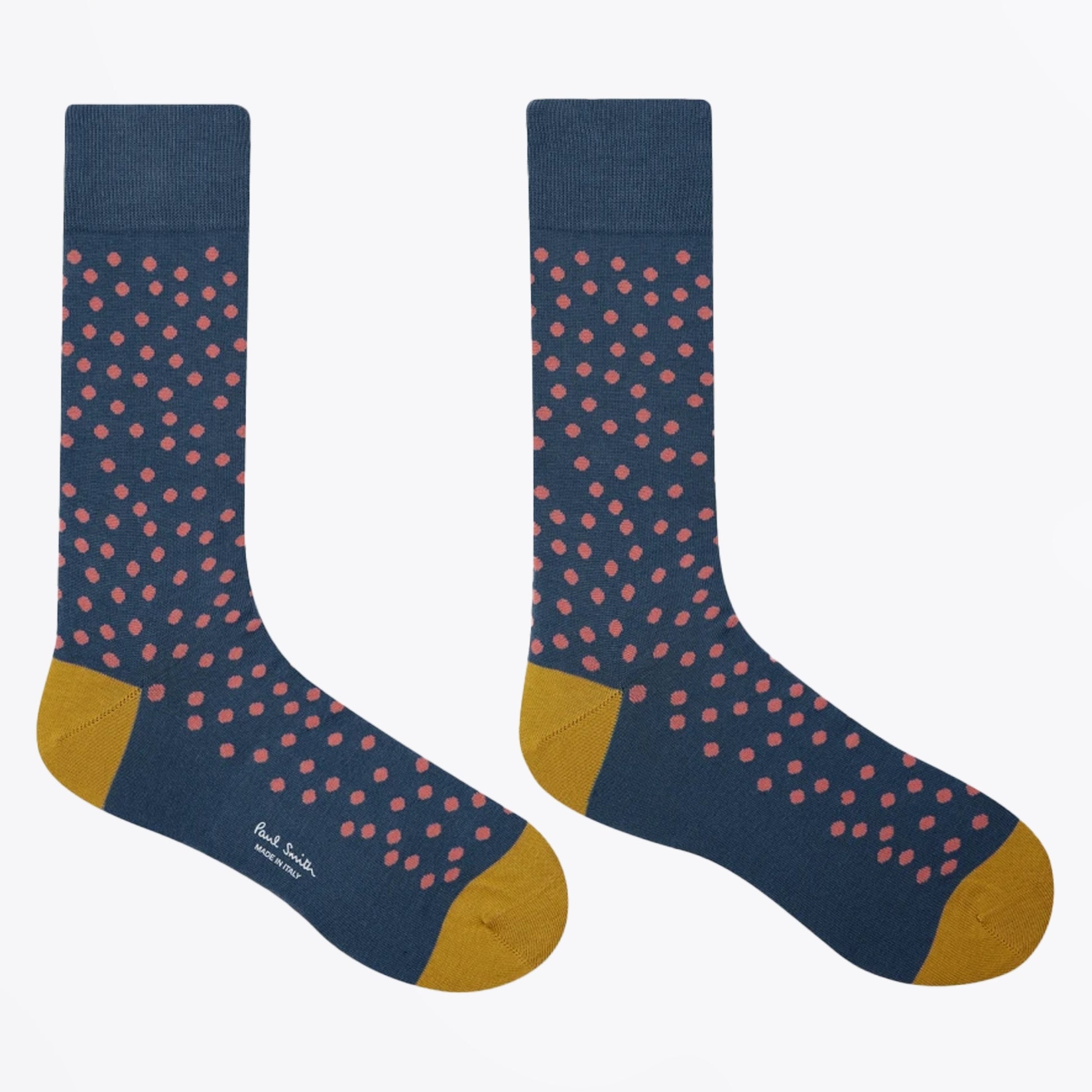 Paul Humberto Dot Sock - Petrol Green