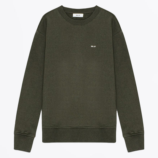 - Briggs Brushed Fleece Sweatshirt - Dark Army