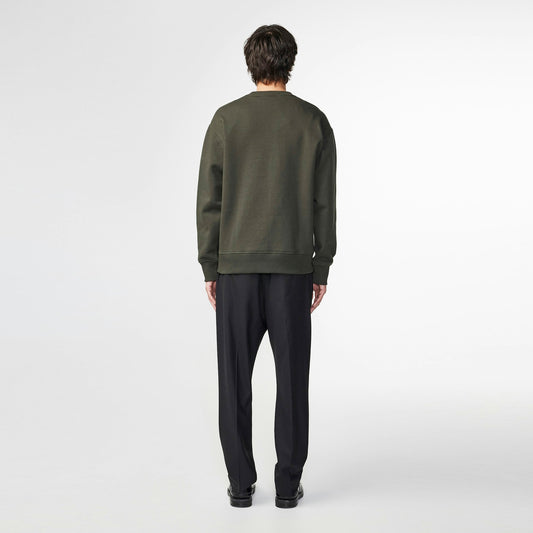 - Briggs Brushed Fleece Sweatshirt - Dark Army