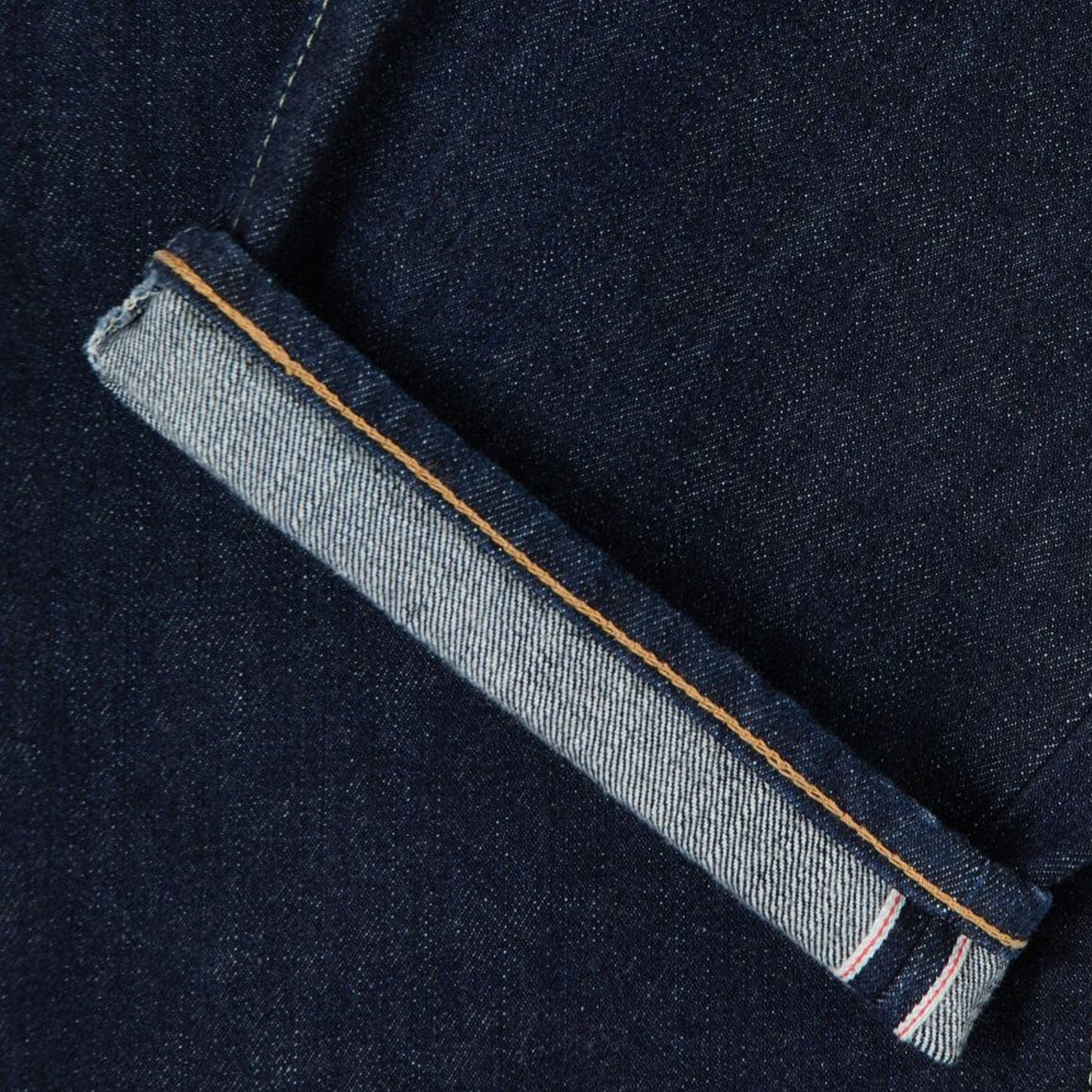 - Loose Rinsed  Jeans - Blue