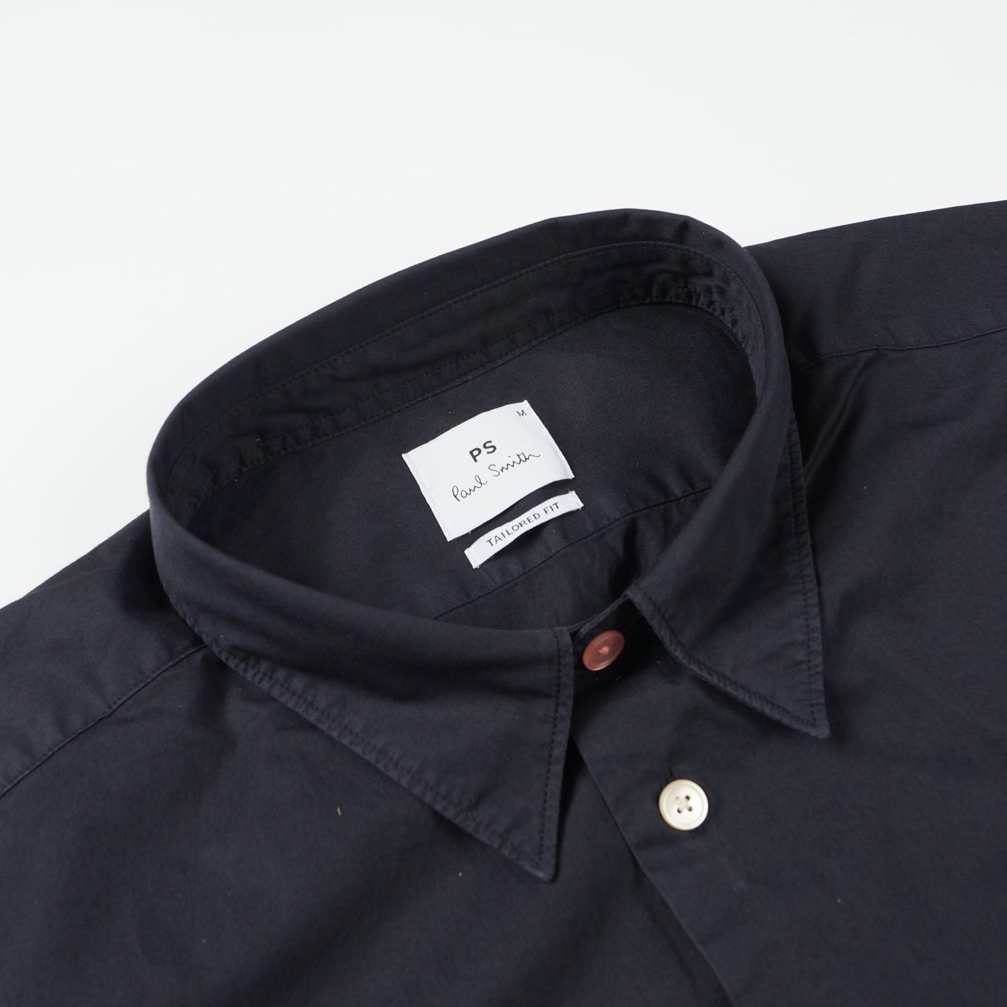 - LS Tailored Fit Shirt - Dark Navy