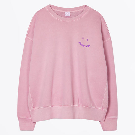 Happy Sweatshirt - Light Purple