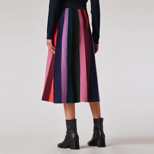 - Knitted Skirt - Multi