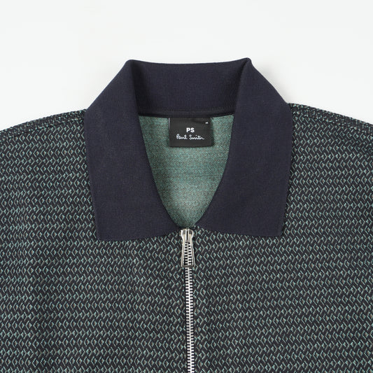 - Zip Cardigan - Dark Navy