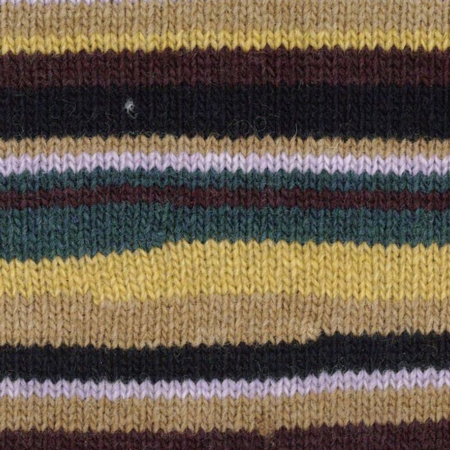 - Knitted High Neck Sweater - Multi