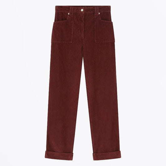 - Corduroy Trouser - Brown