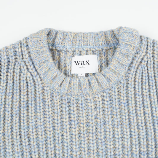 Wilde Crew Thick Knitwear - Blue