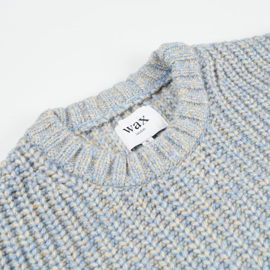 Wilde Crew Thick Knitwear - Blue