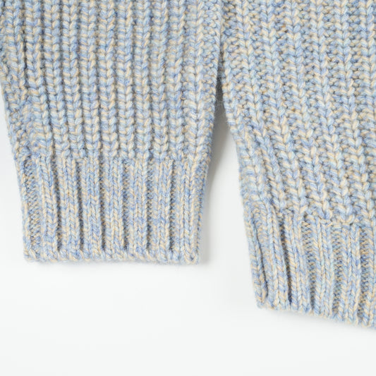 Wilde Crew Thick Knitwear - Blue