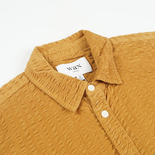 - Shelly Seersucker Shirt - Tan