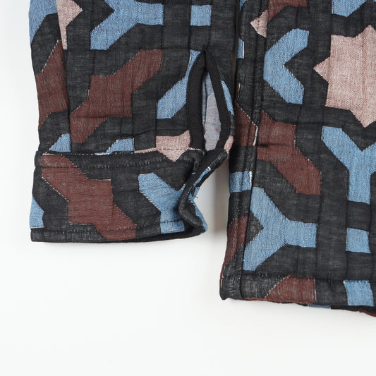 - Otto Overshirt - Black/Blue