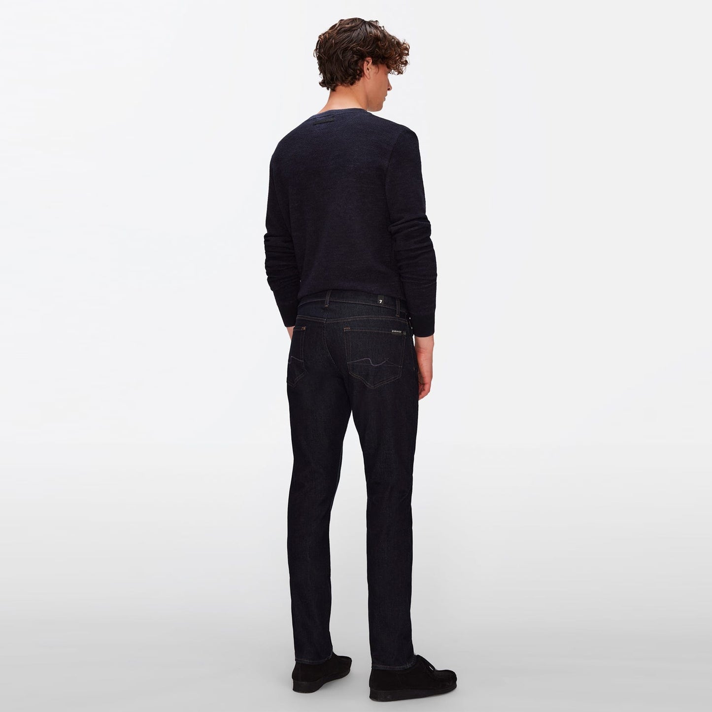 - Slimmy Lux Performance Jeans - Dark Blue