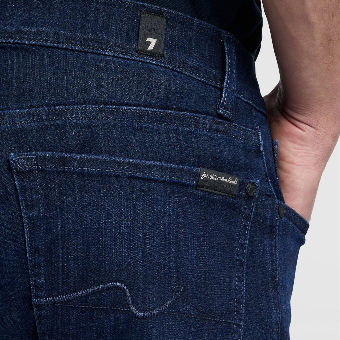 - Slimmy Lux Performance Plus Jeans - Deep Blue