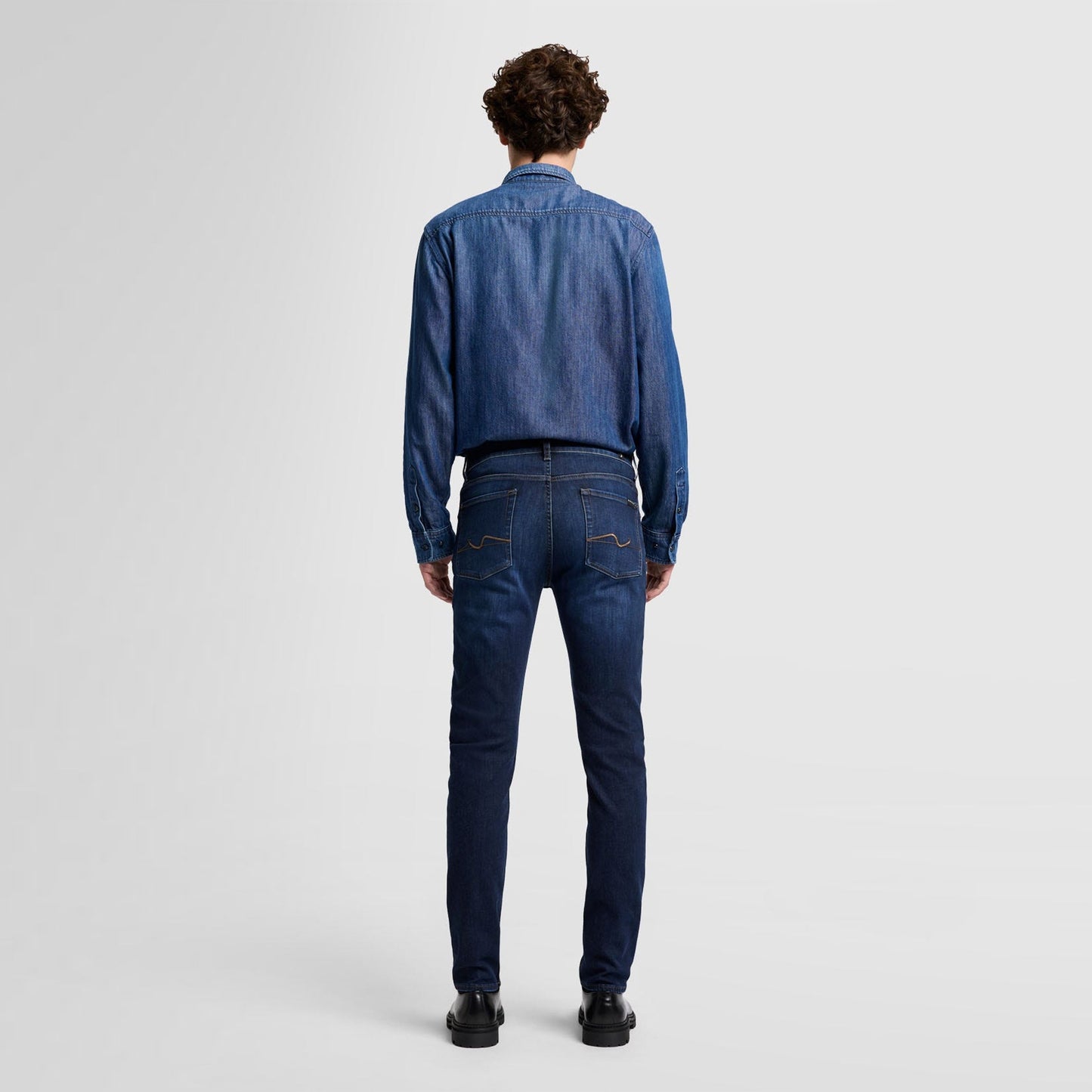 - Slimmy Lux Performance Maestro Jeans - Dark Blue