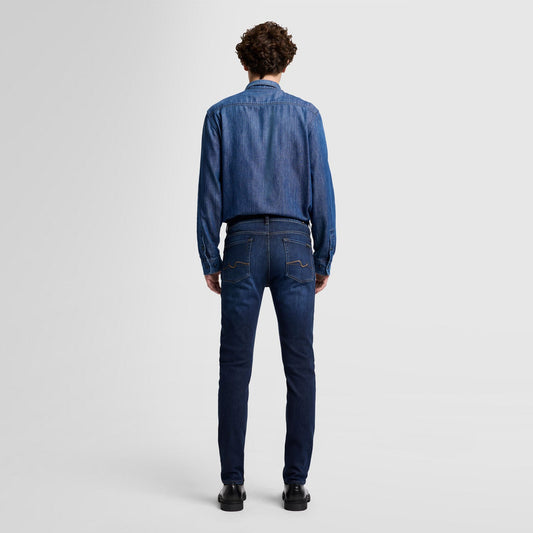 - Slimmy Lux Performance Maestro Jeans - Dark Blue