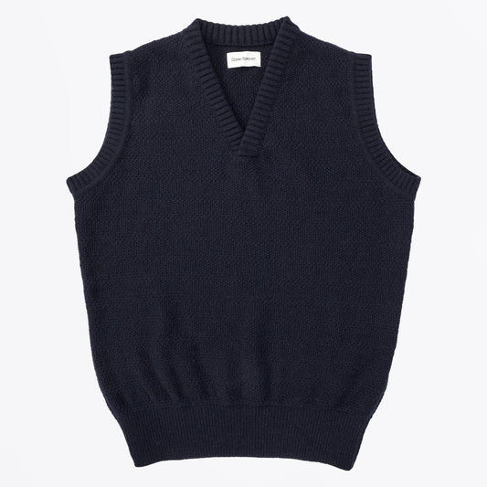 - Bryant V Neck Vest - Navy