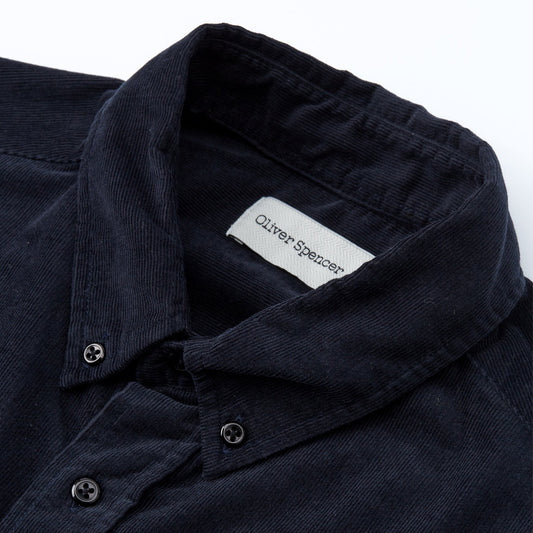 - Brook Corduroy Shirt - Navy