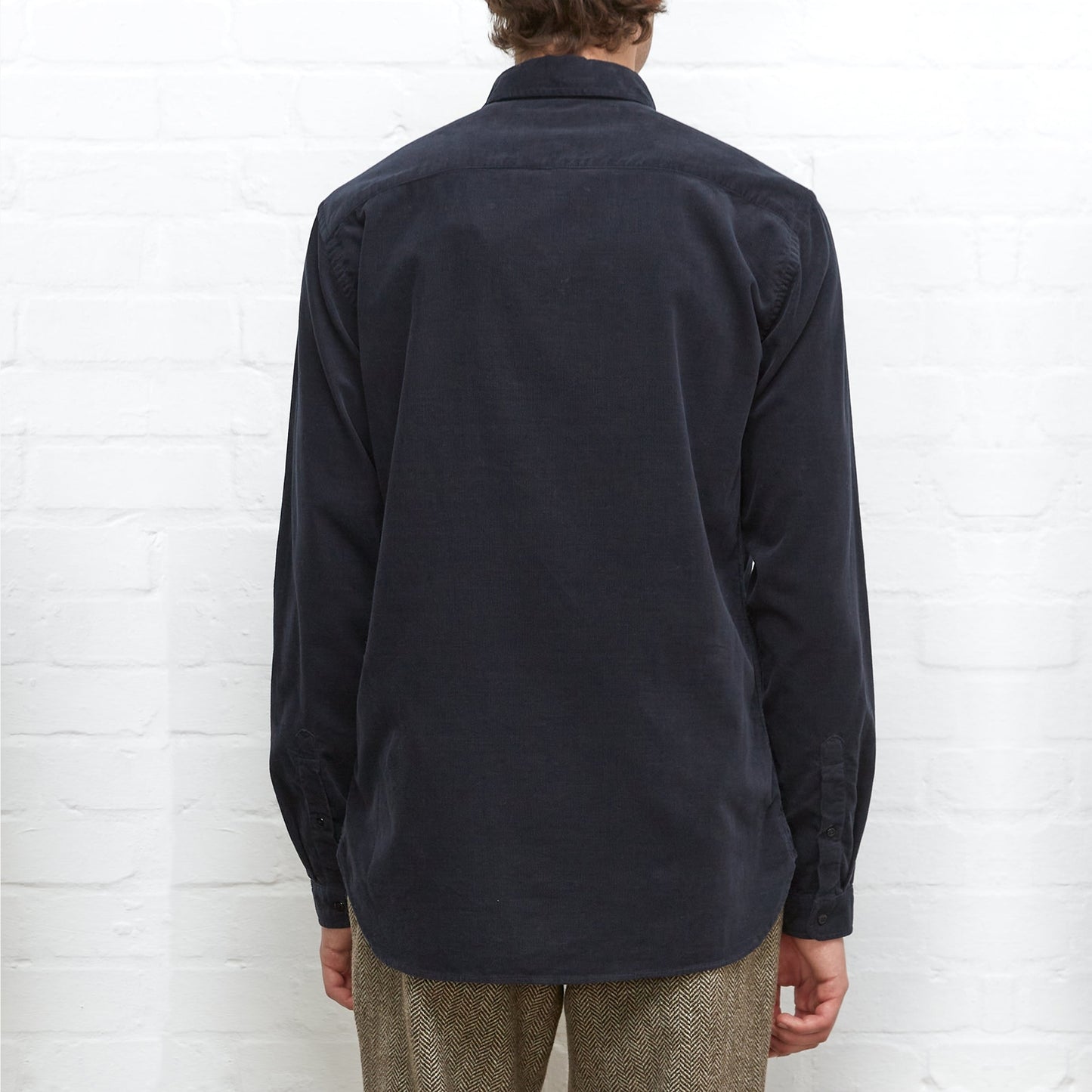 - Brook Corduroy Shirt - Navy
