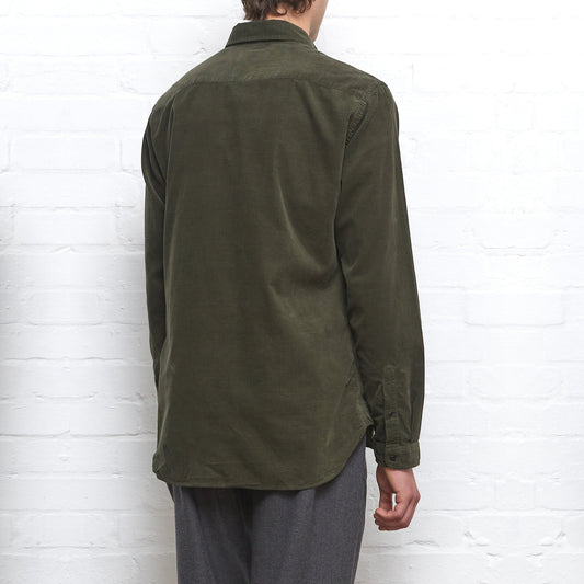 - Brook Corduroy Shirt - Green