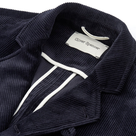 - Solms Corduroy Jacket - Navy