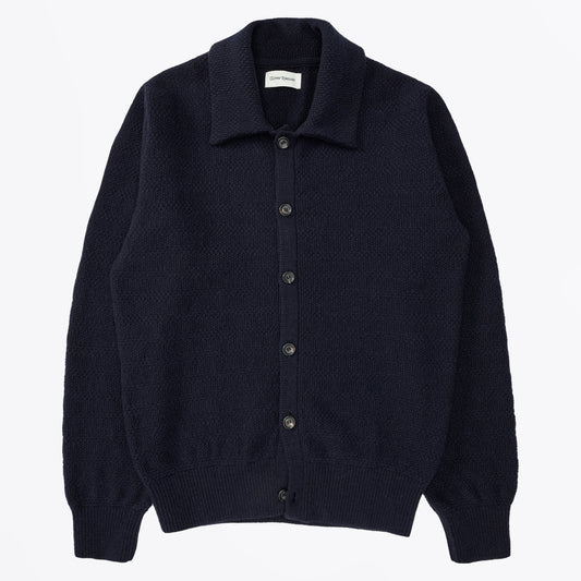 - Britten Knitted Cardigan - Navy