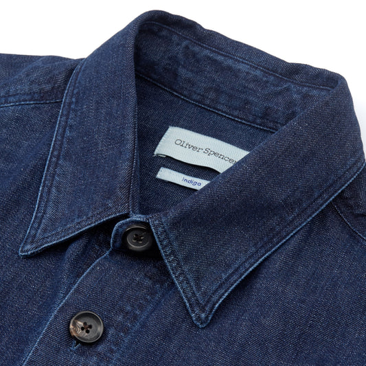 - Treviscoe Mullins Denim Shirt - Indigo