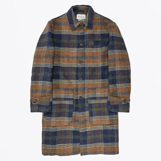 - Grandpa Coat - Navy/Ginger