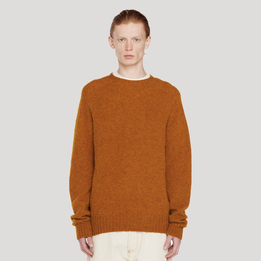 - Suedehead Crew Knit - Orange