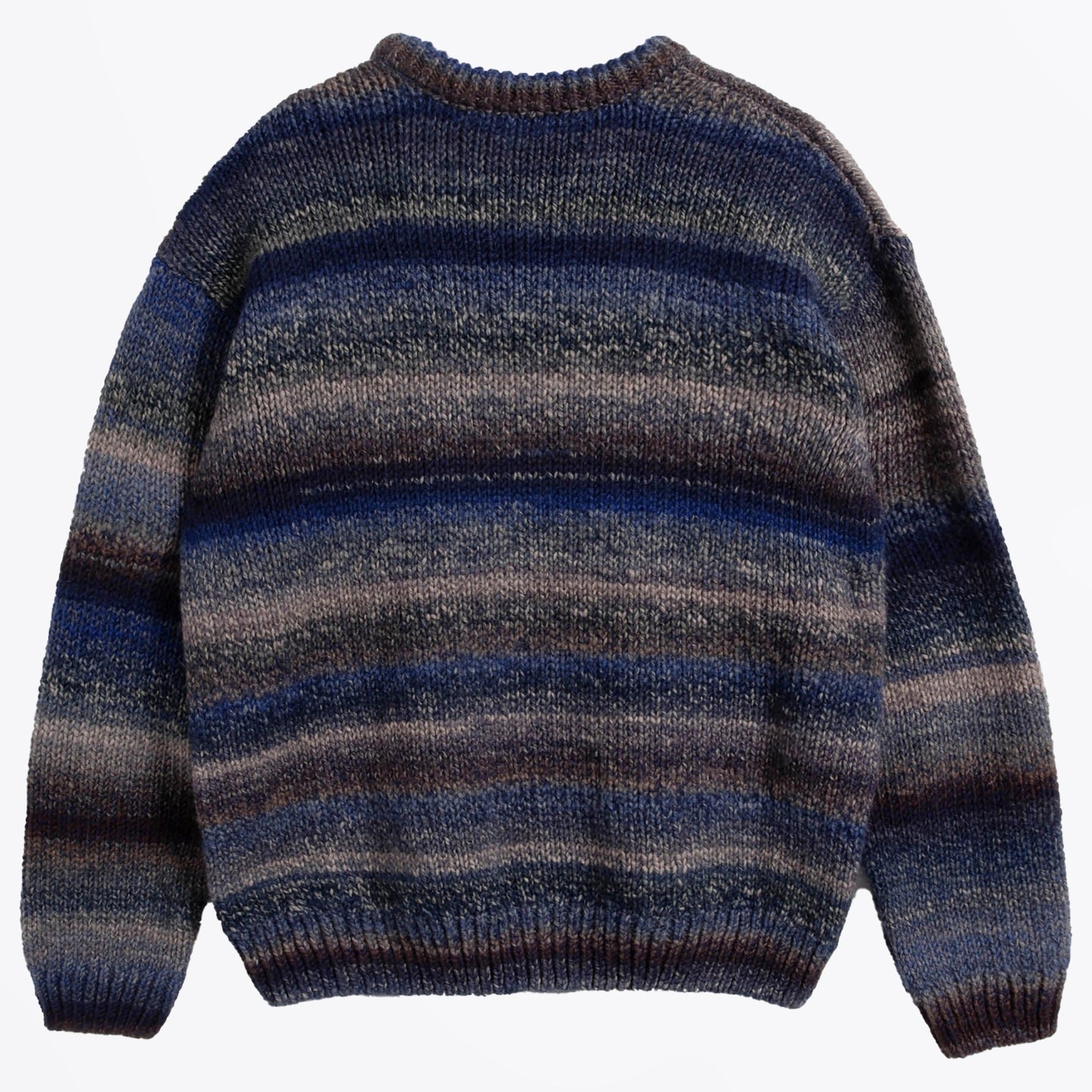 - Undertones Boxy Crew Knit - Blue