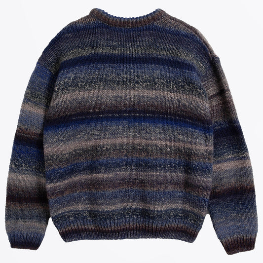 - Undertones Boxy Crew Knit - Blue