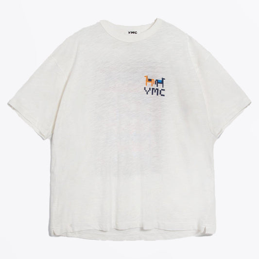 - Triple Quilt T-Shirt - White