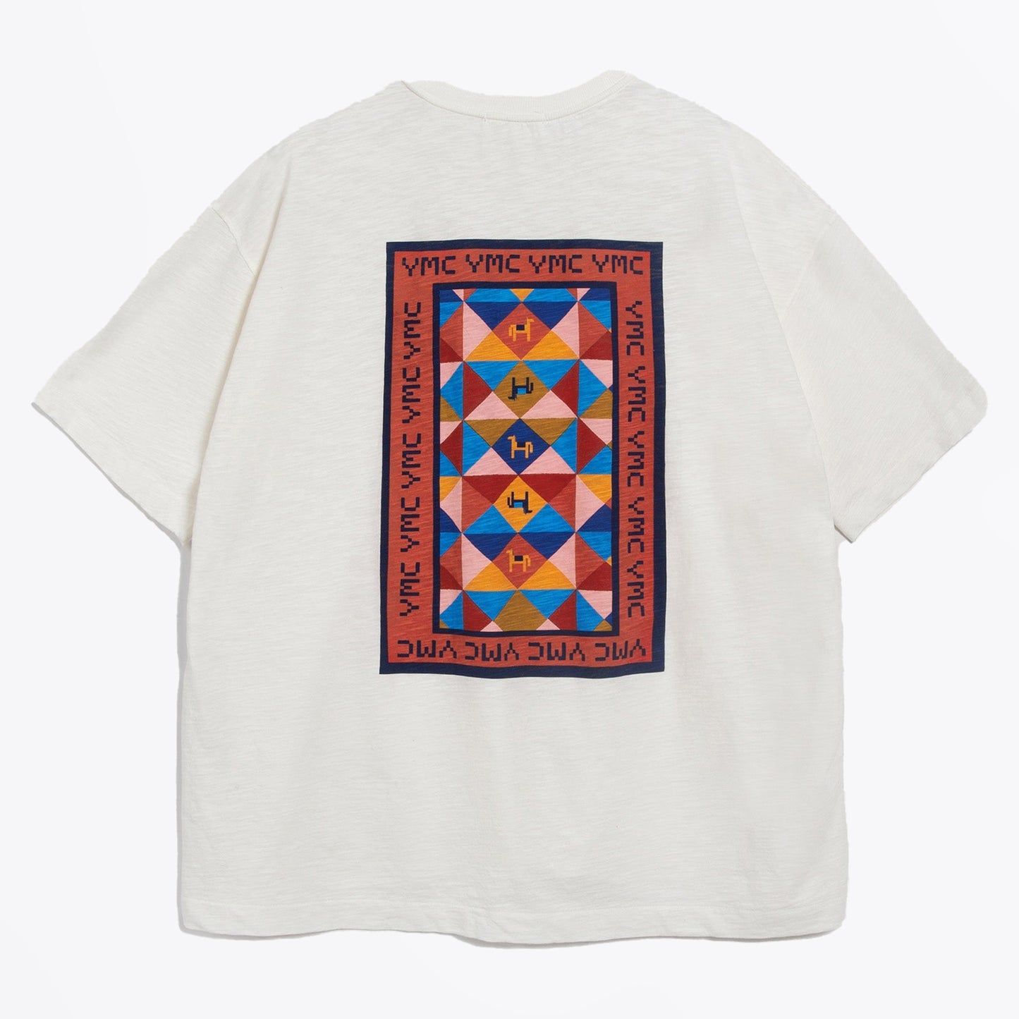 - Triple Quilt T-Shirt - White
