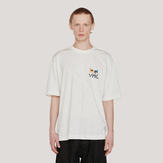 - Triple Quilt T-Shirt - White