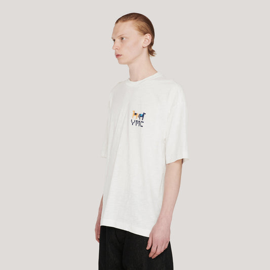 - Triple Quilt T-Shirt - White