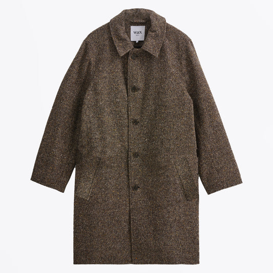 - Stan Tweed Fleck Coat - Brown
