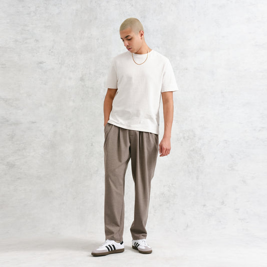 - Raleigh Chevron Trouser - Natural