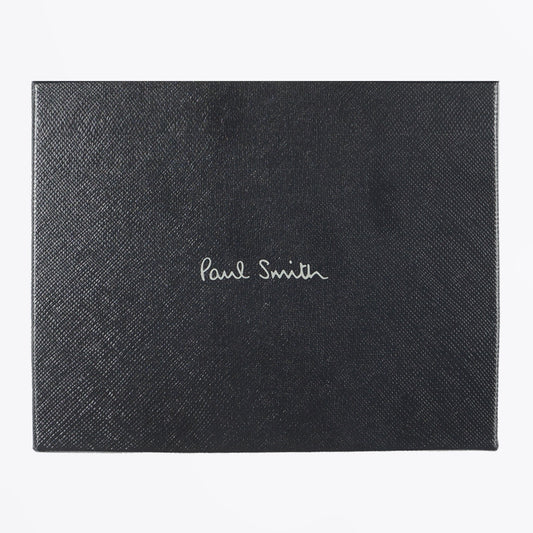 - Zip Coin Billfold Leather Wallet - Black