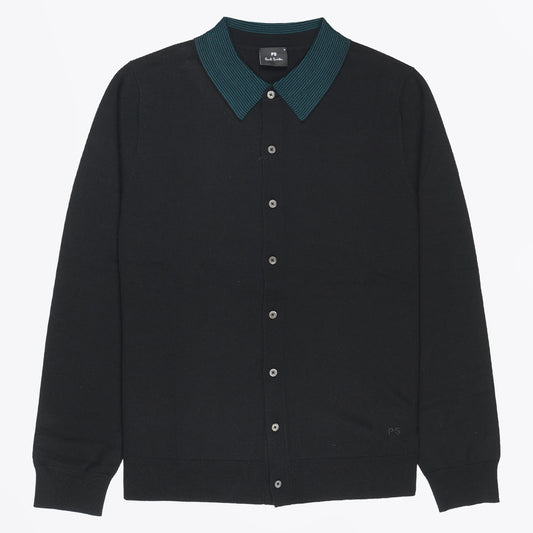 - Button Thru Cardigan - Black