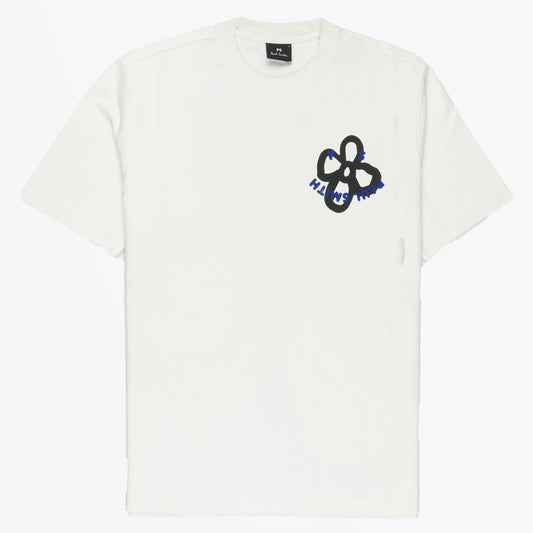 Happy Flower T-Shirt - Off White