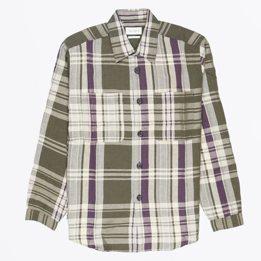 - Treviscoe Shirt - Aubergine