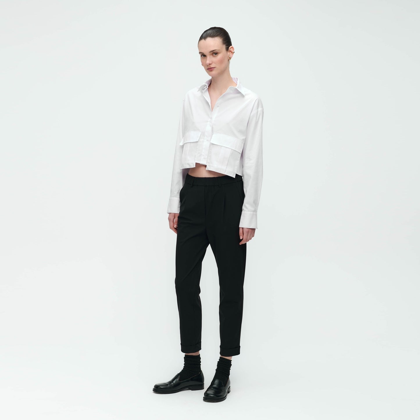 - George Blouse - White