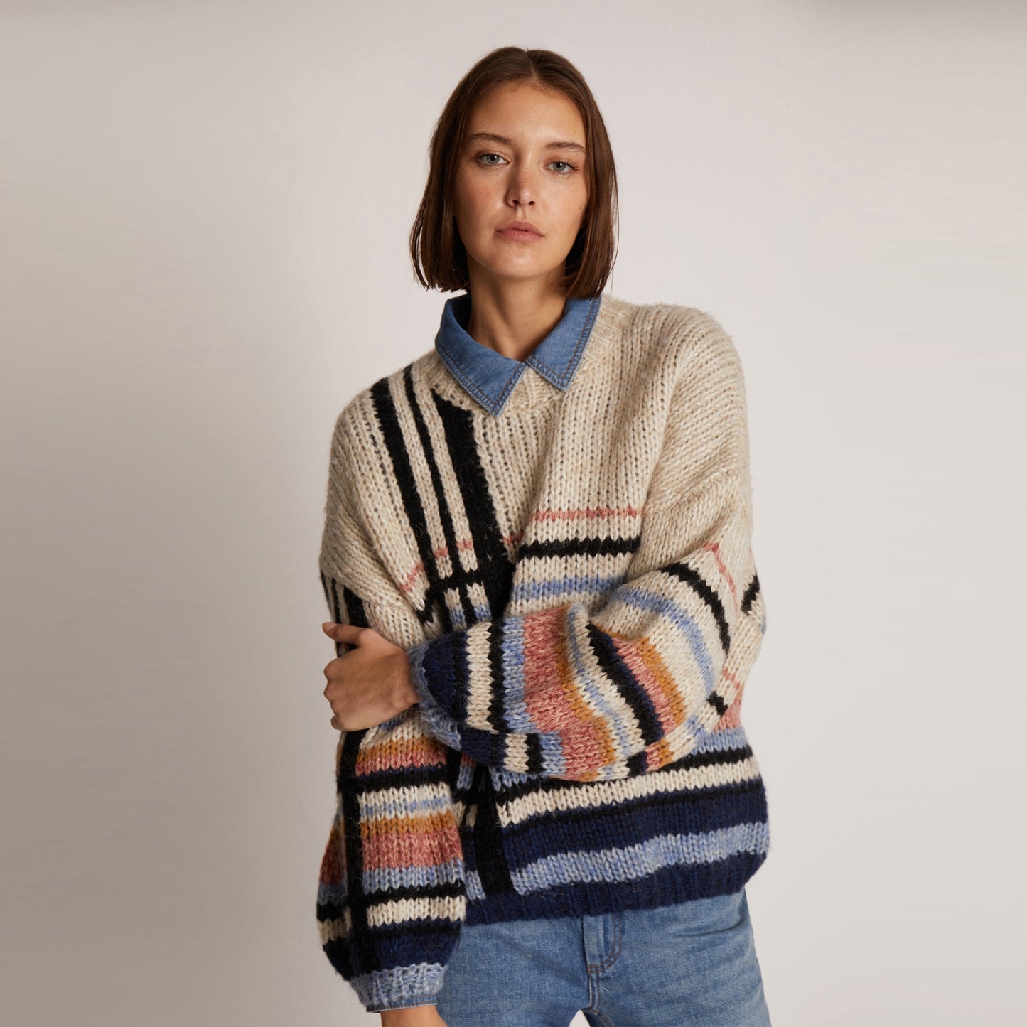 - Taffie Knit - Ivory