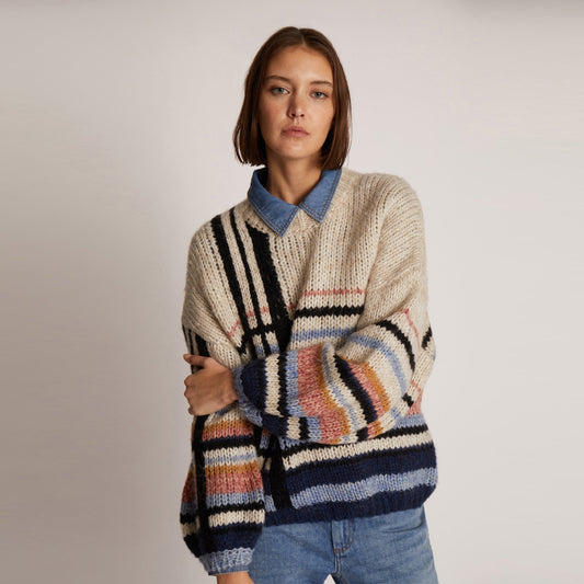 - Taffie Knit - Ivory